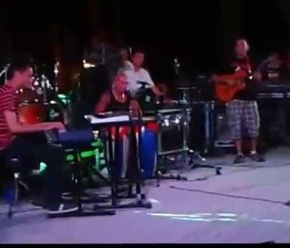 1 .flamenco urbano live act at malaga (spain). new flamenco spanish